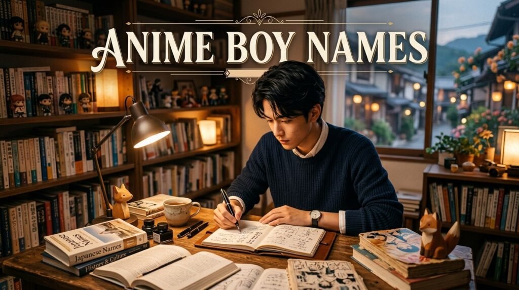 3. Anime boy names