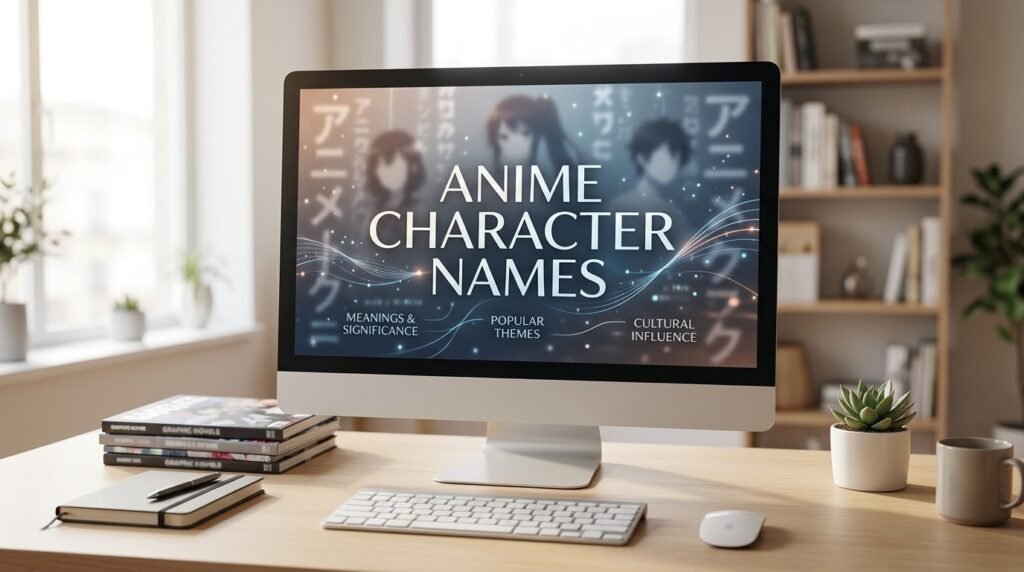 4. Anime character names