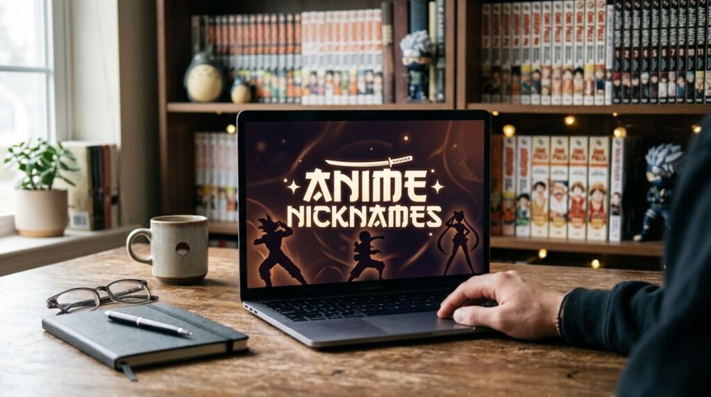2. Anime nicknames