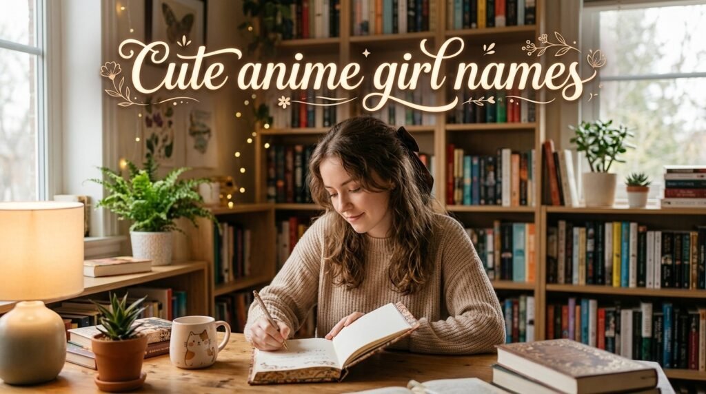 6. Cute anime girl names