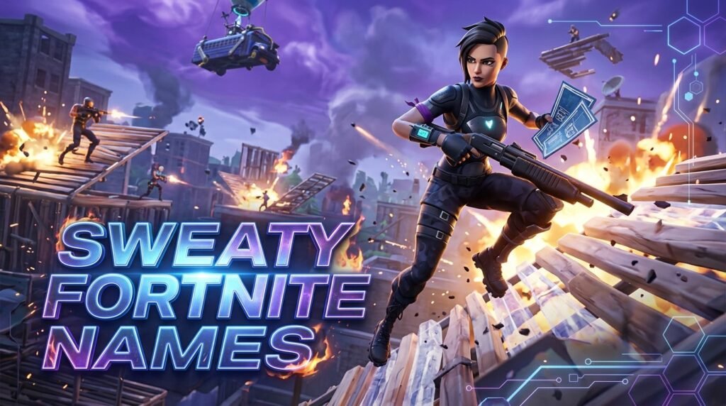 Sweaty Fortnite names