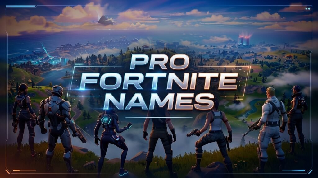 Pro Fortnite names