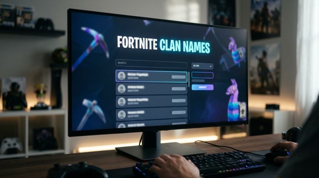 Fortnite clan names