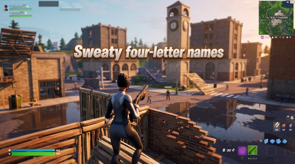 Sweaty four-letter names