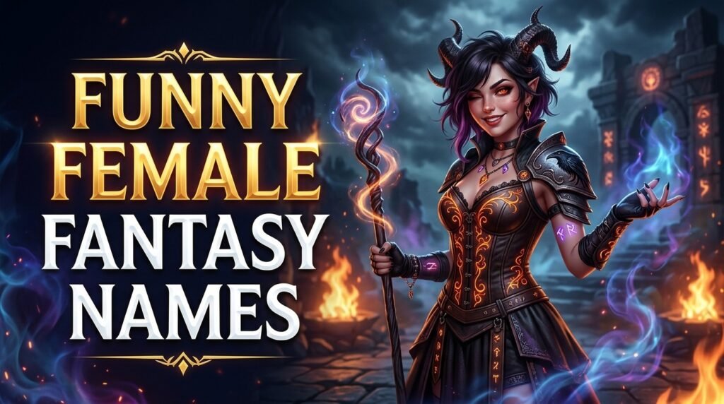 Funny Female Fantasy Names