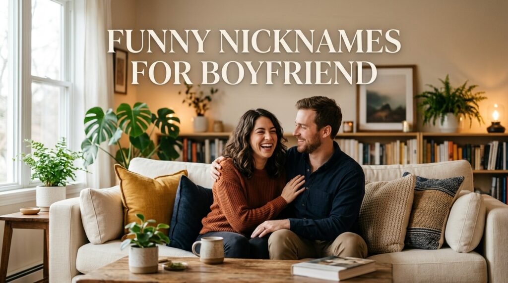 6. Funny nicknames for boyfriend