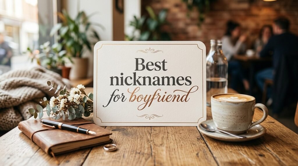 7. Best nicknames for boyfriend