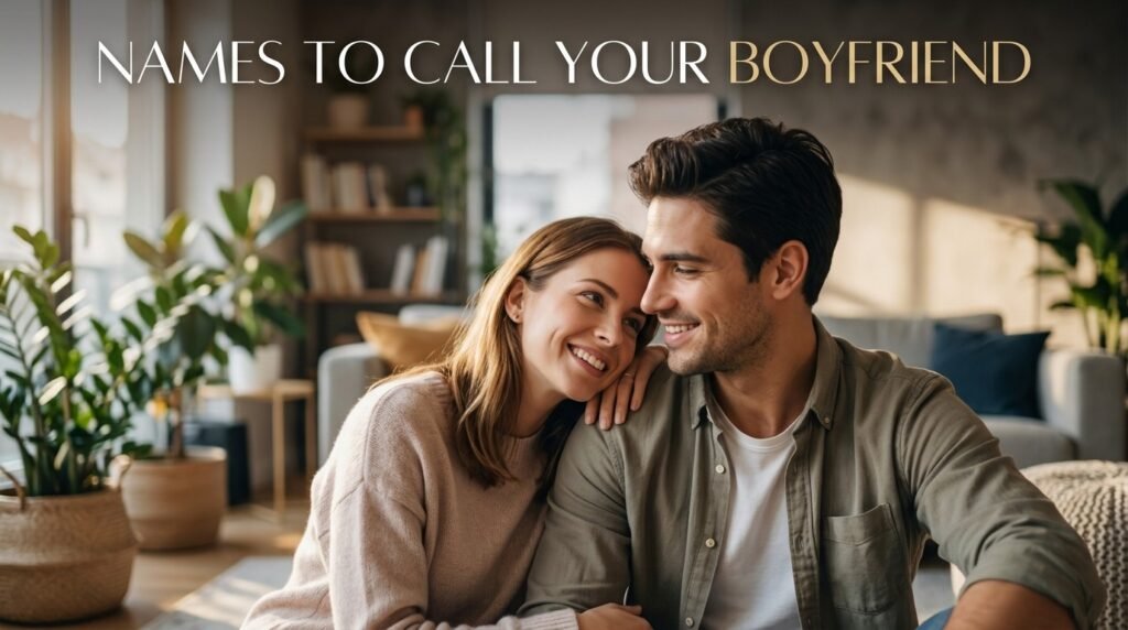9. Names to call your boyfriend