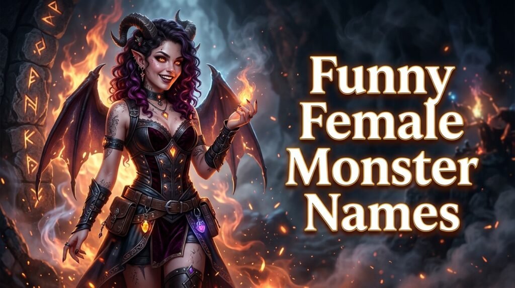 Funny Female Monster Names