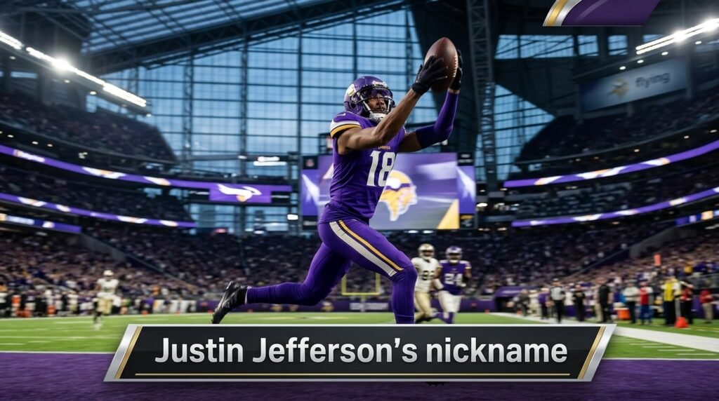 5. Justin Jefferson's nickname