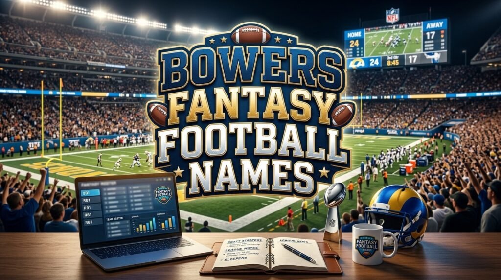 6. Bowers fantasy football names