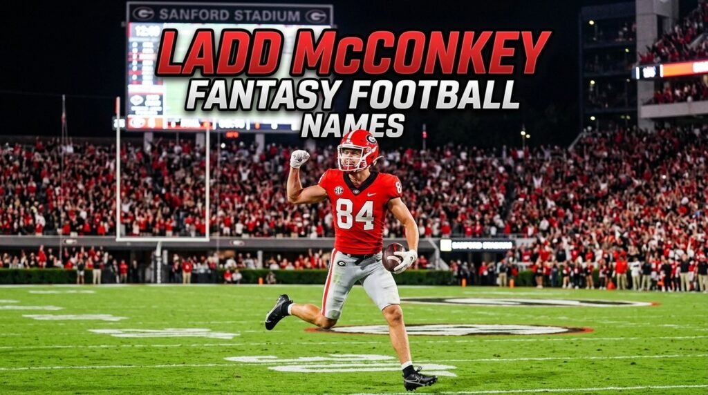 Ladd McConkey fantasy football names