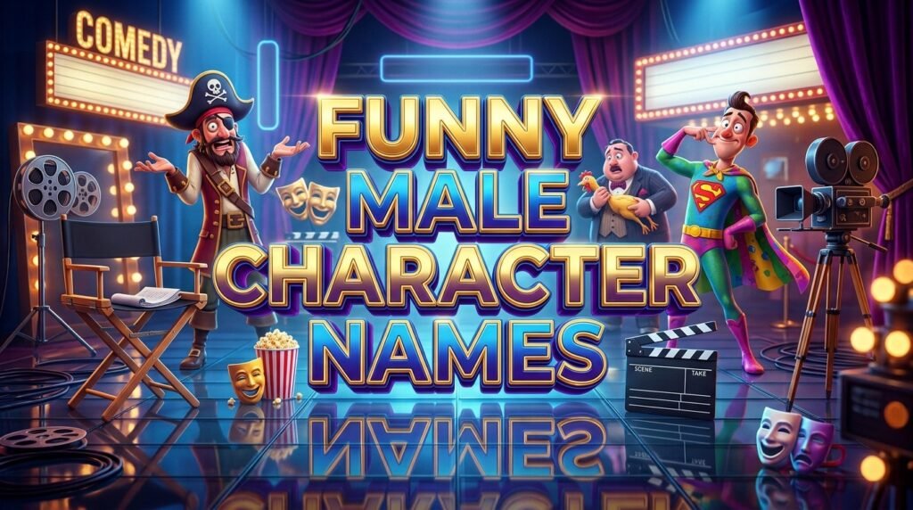 Funny male character names