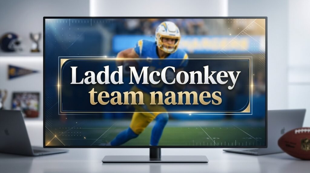 Ladd McConkey team names