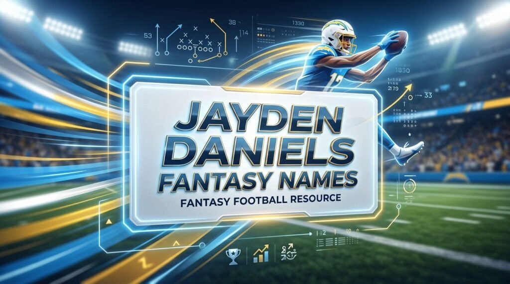 1. Jayden Daniels fantasy names