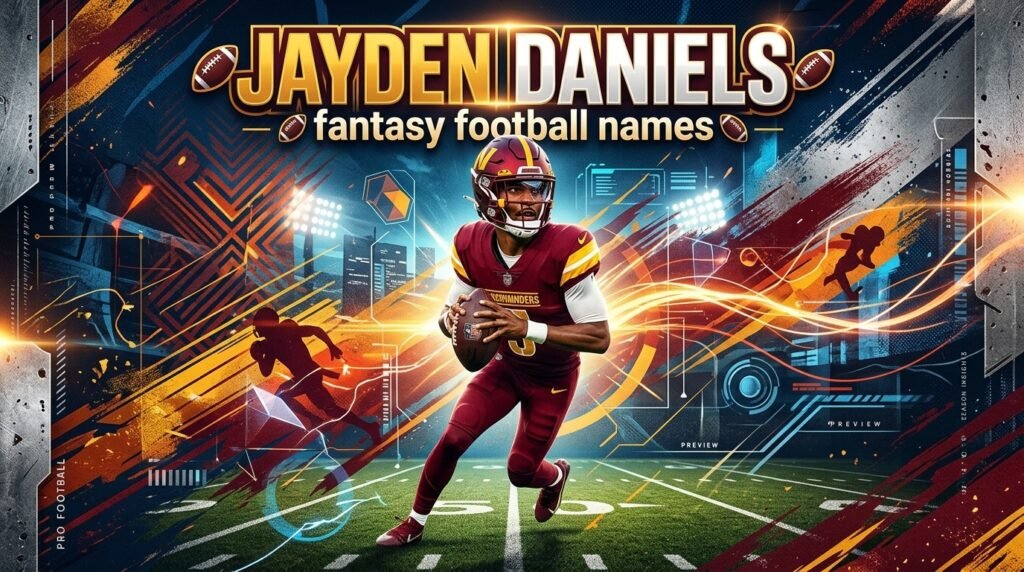 2. Jayden Daniels fantasy football names