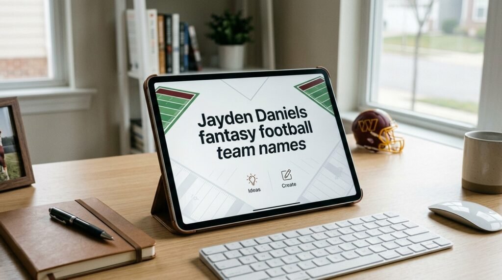 4. Jayden Daniels fantasy football team names