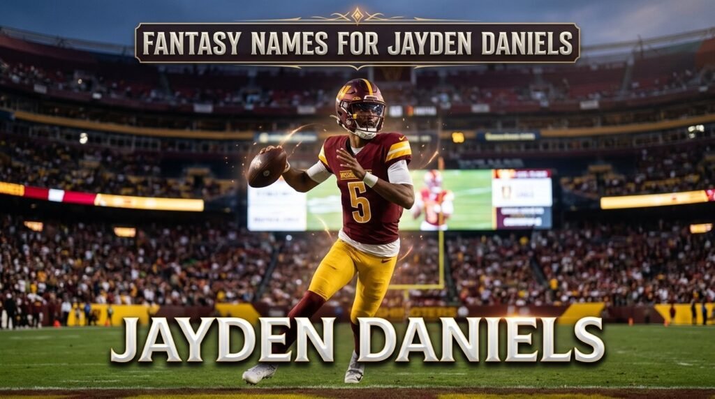 5. Fantasy names for Jayden Daniels