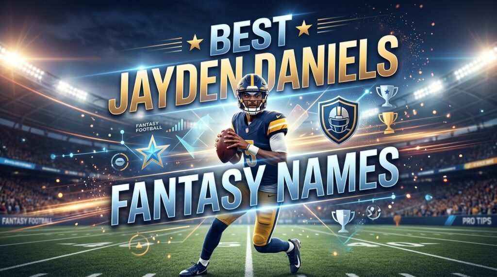 8. Best Jayden Daniels fantasy names