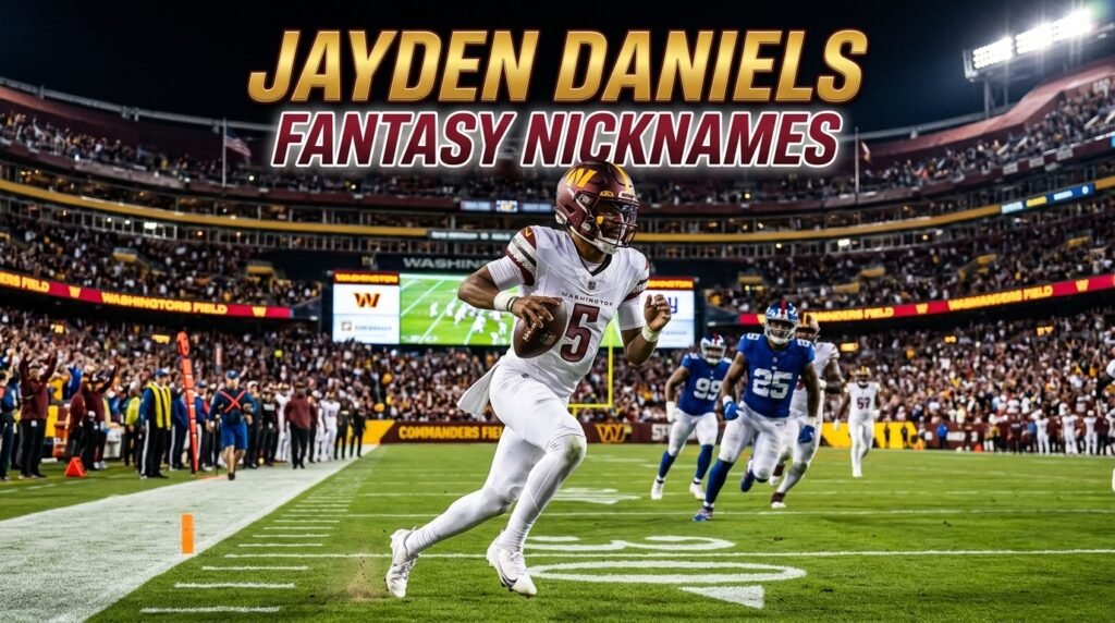 7. Jayden Daniels fantasy nicknames