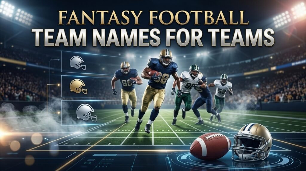 Fantasy football team names for teams