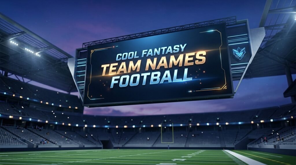 Cool fantasy team names football