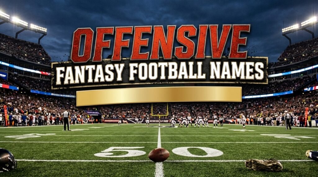 Offensive fantasy football names