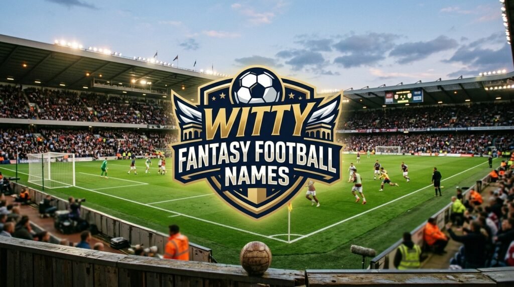 Witty fantasy football names