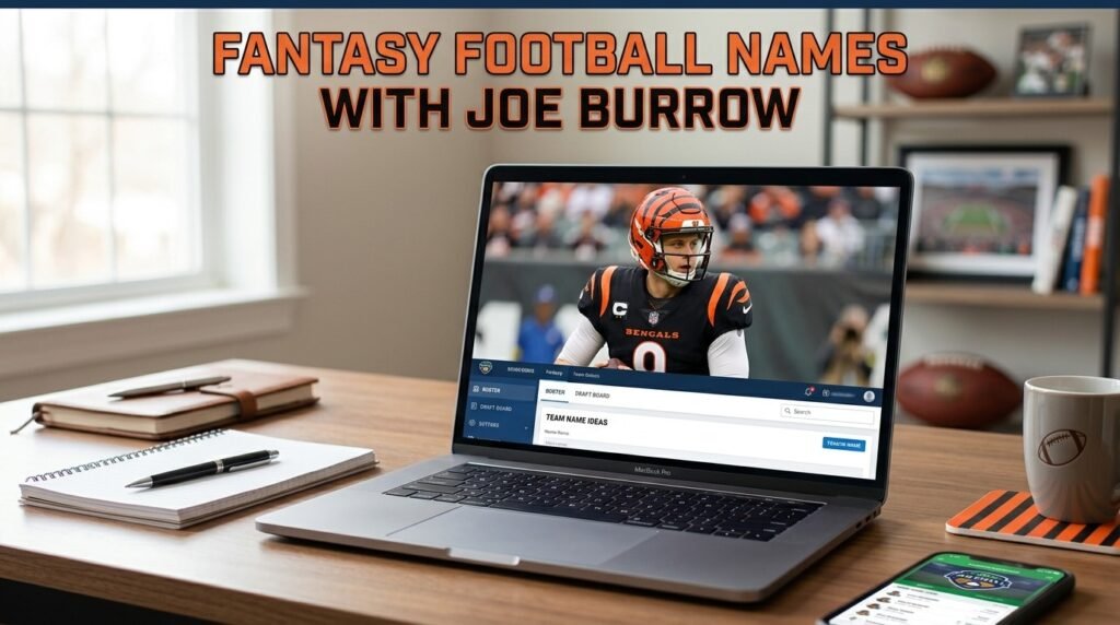 6. Fantasy football names with joe burrow