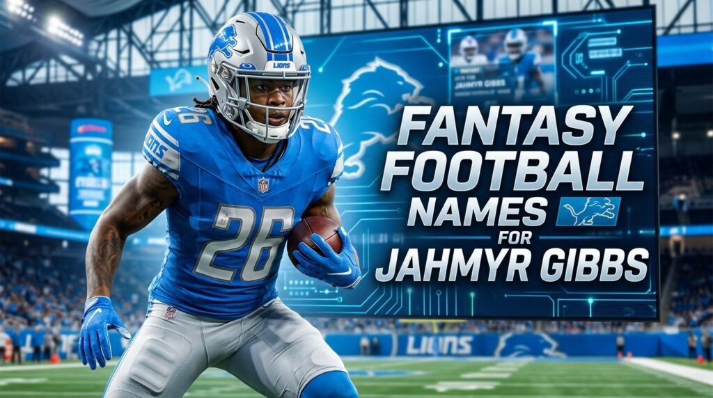 3. Fantasy football names for Jahmyr Gibbs