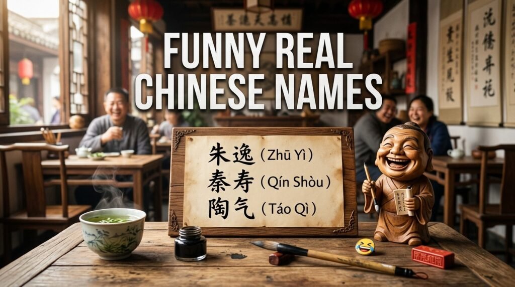 Funny real Chinese names