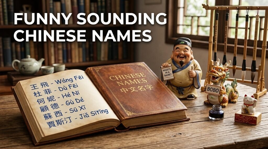 Funny sounding Chinese names