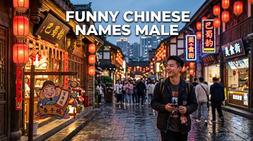 Funny Chinese names male