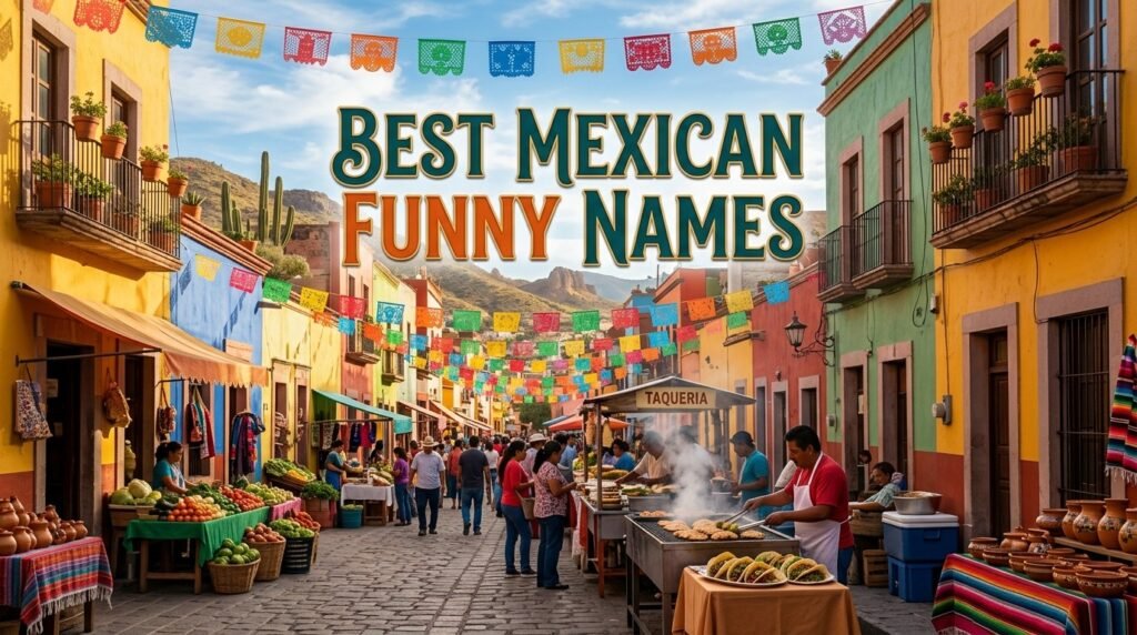 Best Mexican funny names