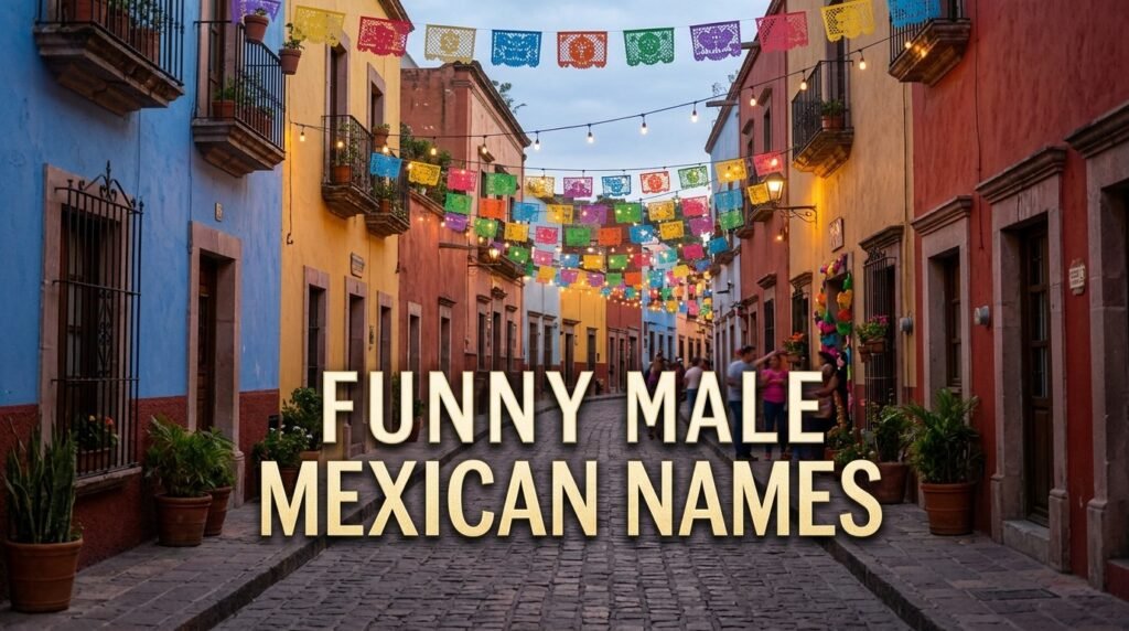 Funny male Mexican names