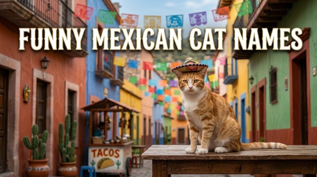 Funny Mexican cat names