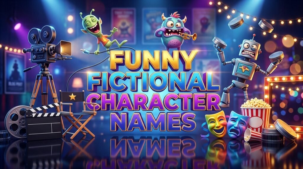 Funny fictional character names