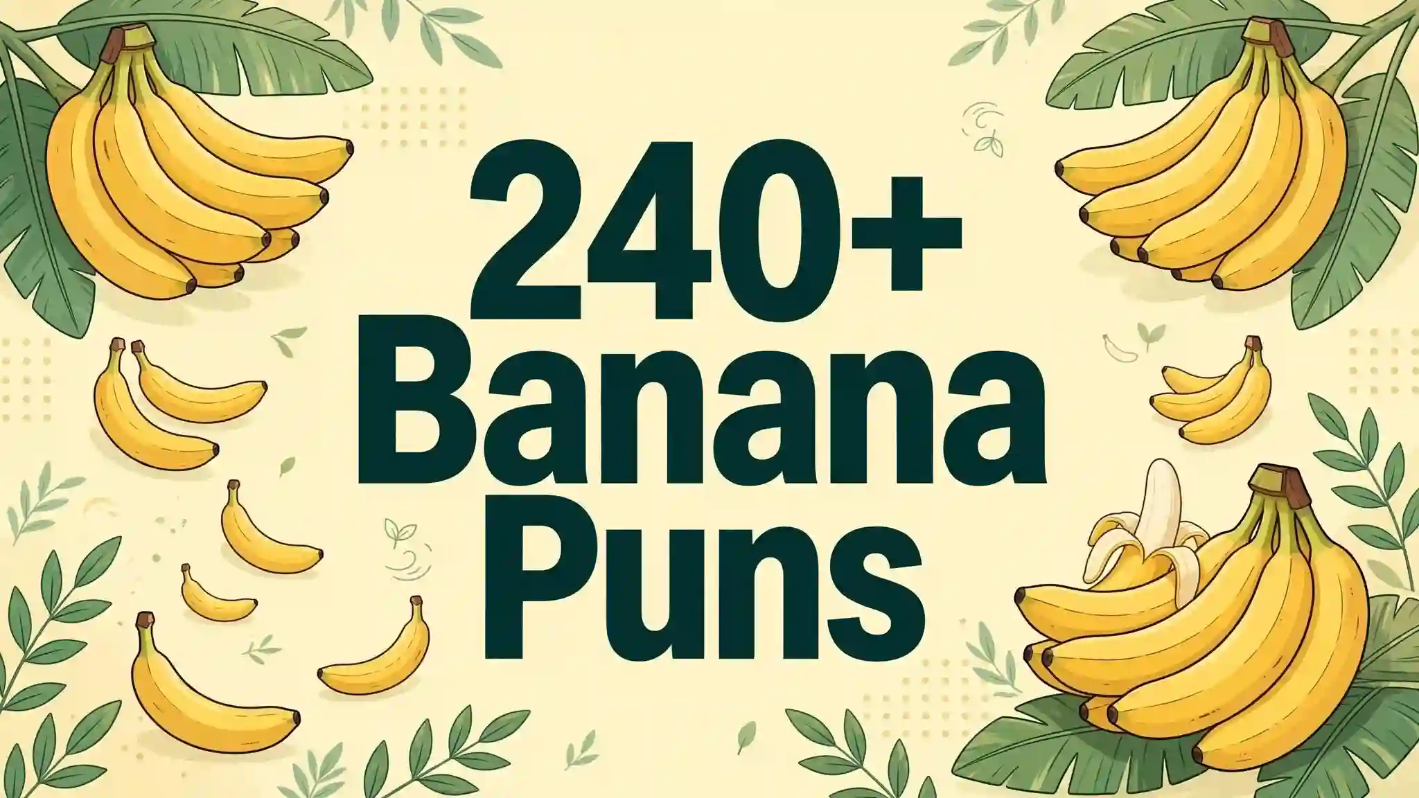240+ Banana Puns That Are So Good, They’ll Make You Split