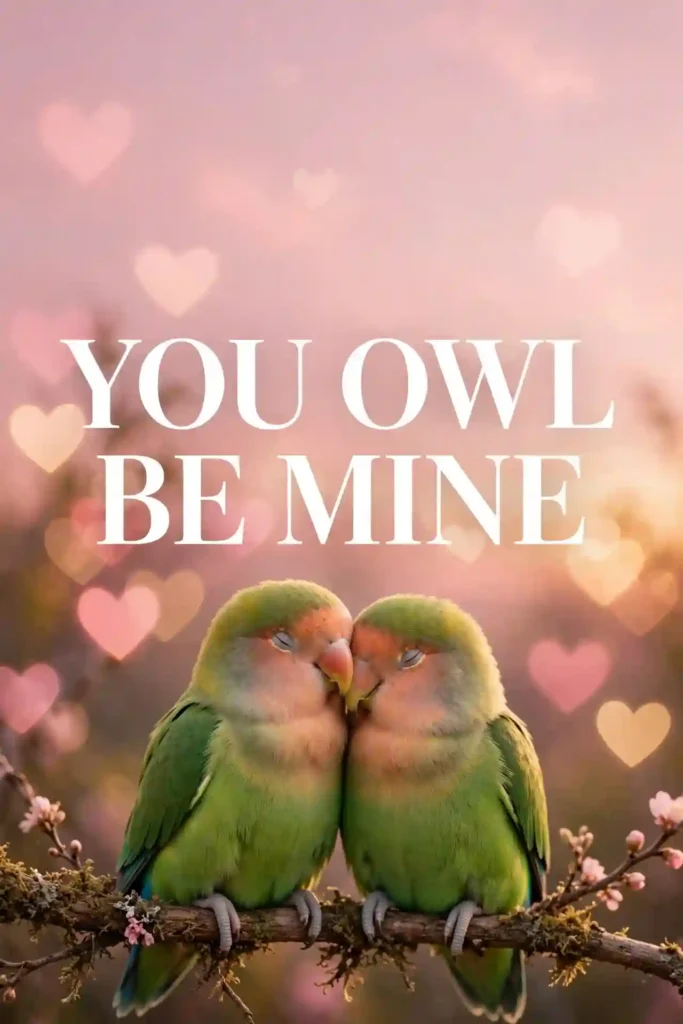 Bird valentine puns
