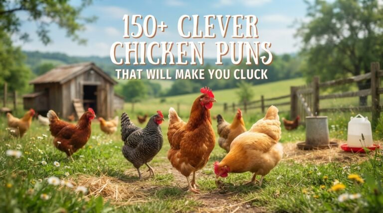 150+ Clever Chicken Puns That Will Make You Cluck