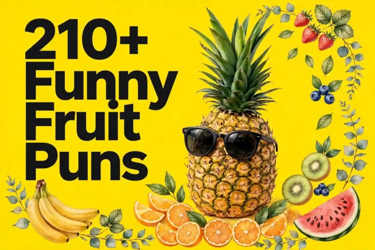 210+ Funny Fruit Puns to Make Your Day A Little Sweeter