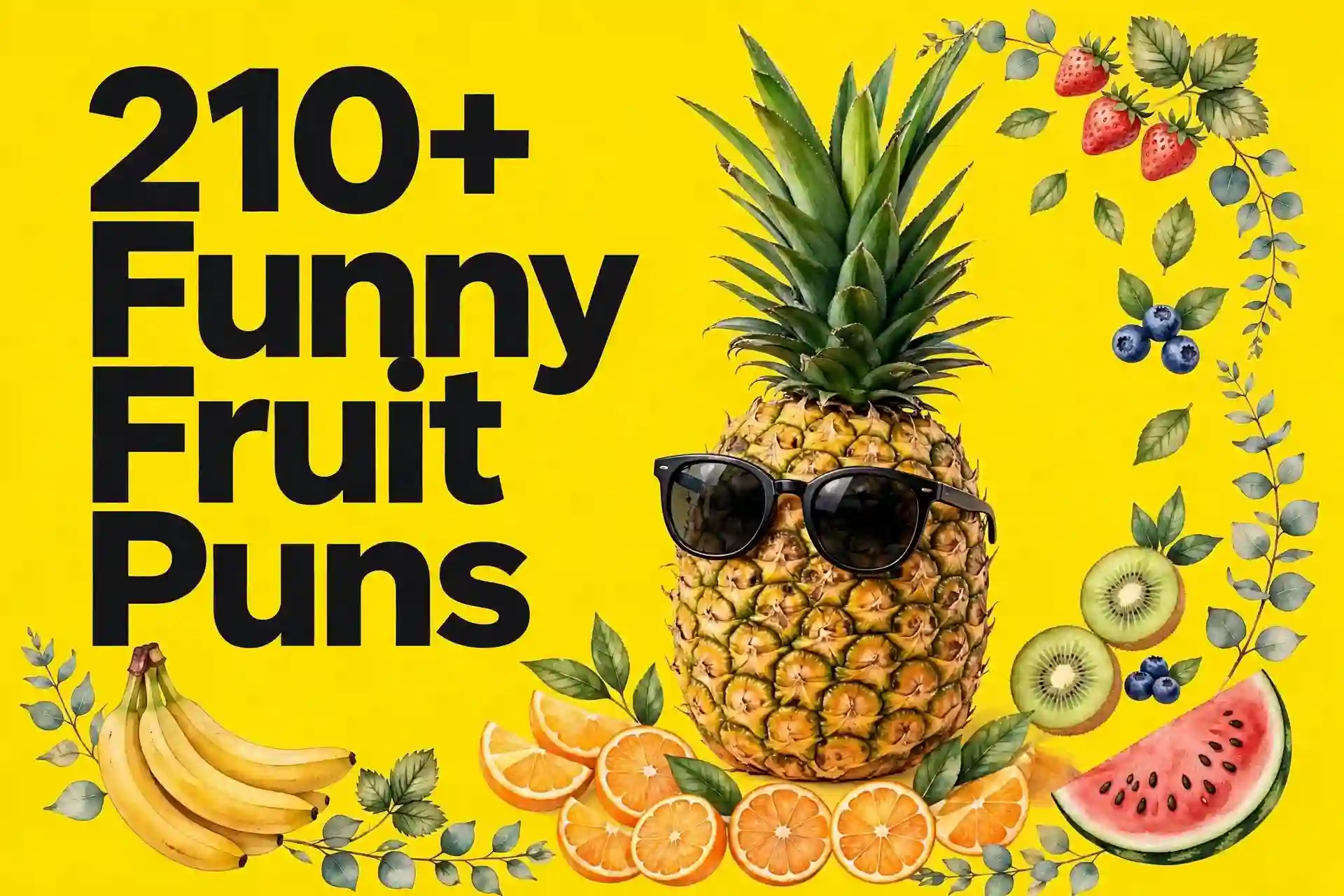 210+ Funny Fruit Puns to Make Your Day A Little Sweeter