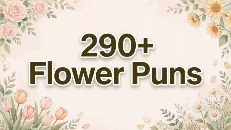 290+ Flower Puns That Will Make Every Garden Lover Smile