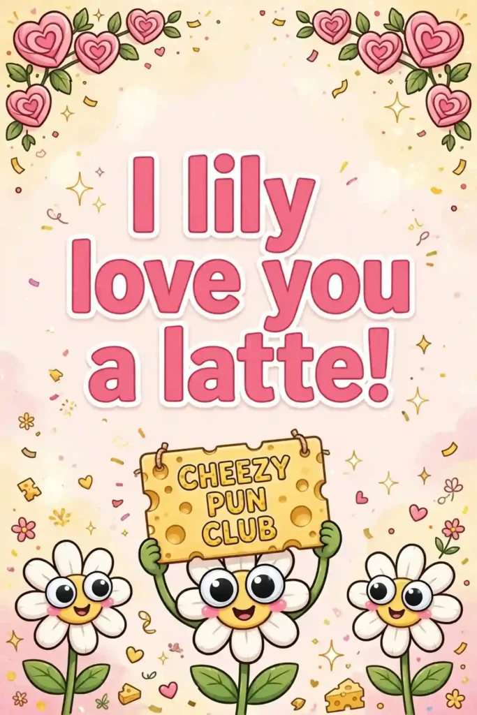 Cheesy flower puns