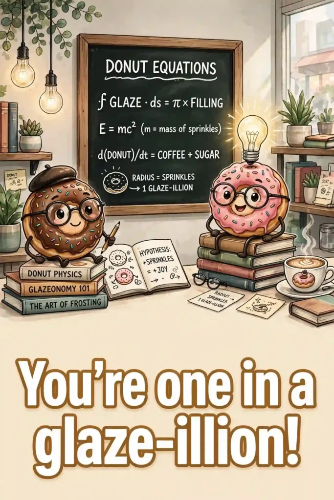 Clever donut puns