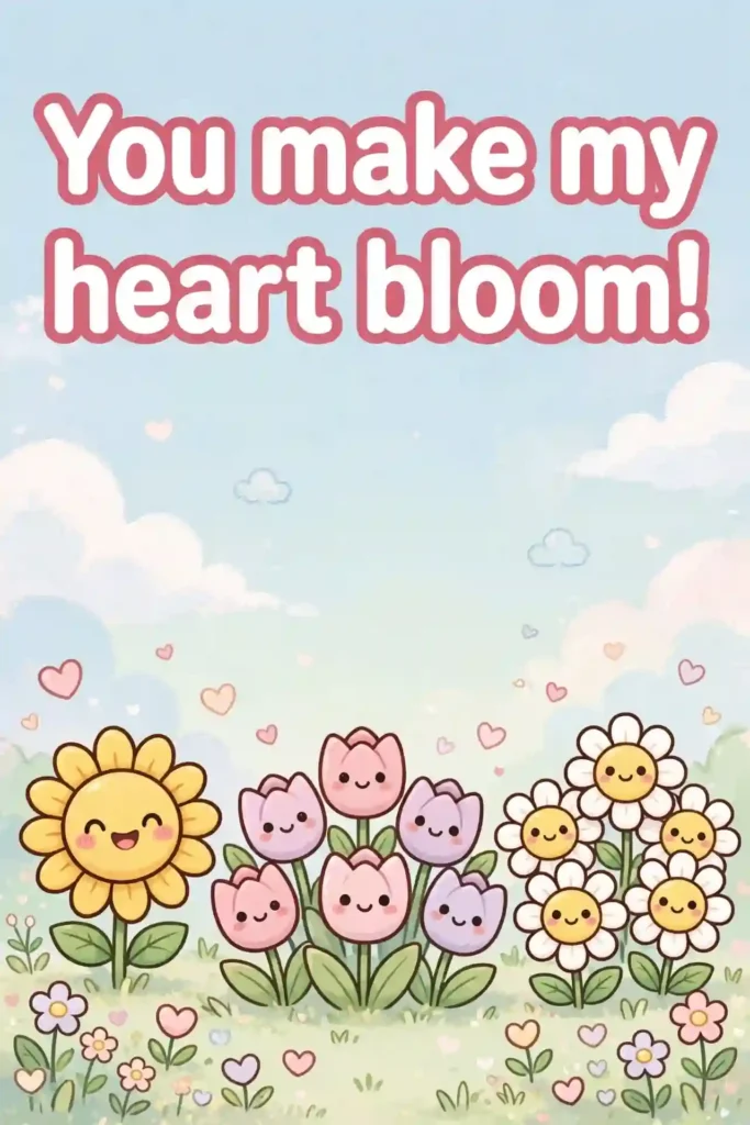 2. Cute flower puns