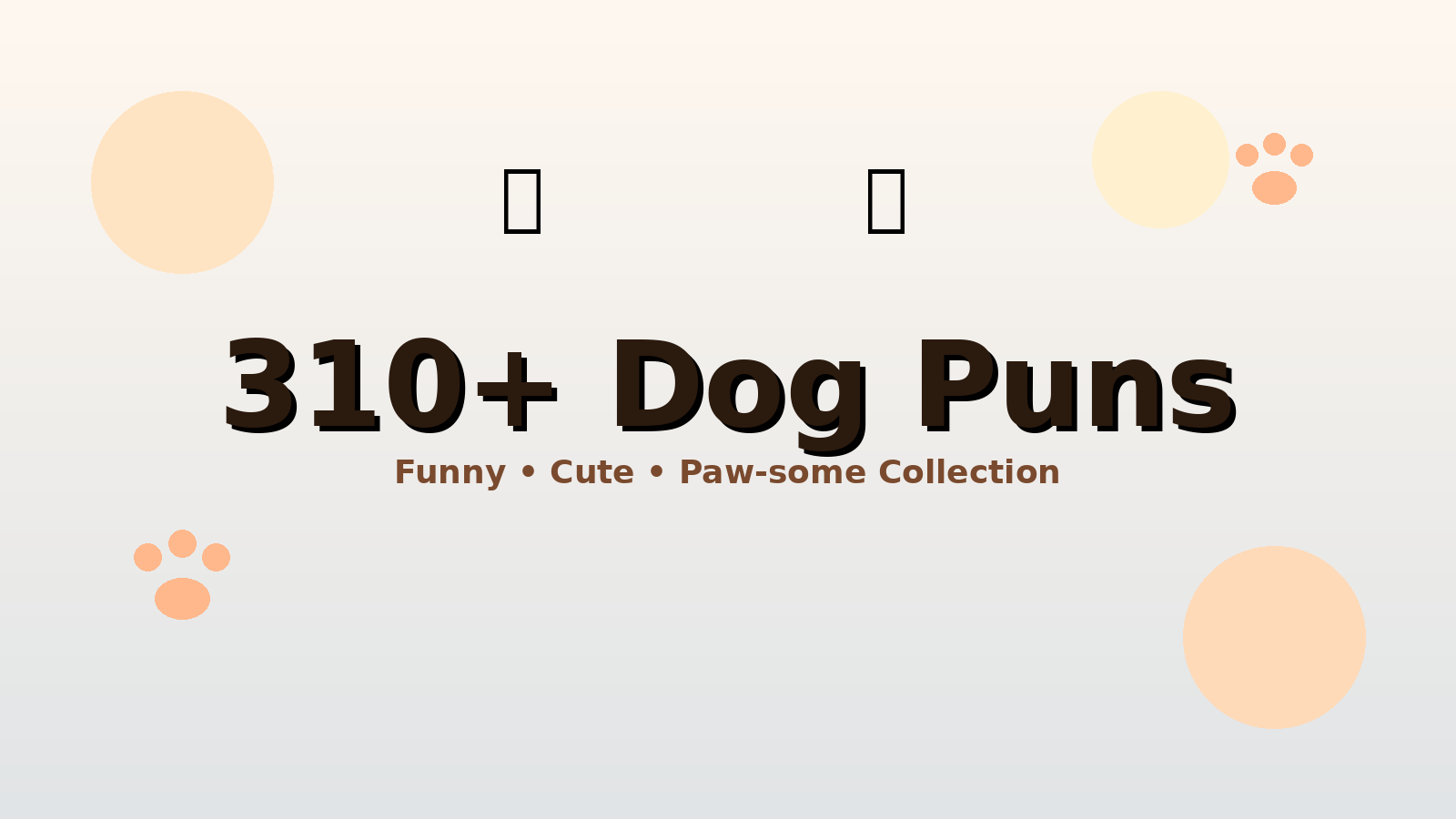 310+ Dog Puns That Will Make Every Dog Lover Smile