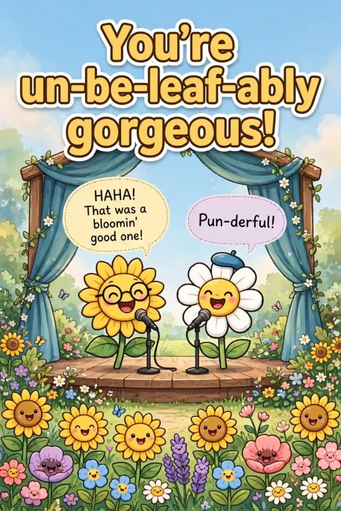 Flower jokes and puns