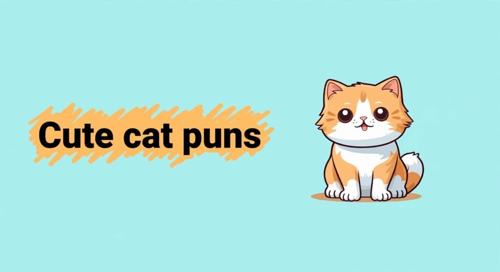 Cute cat puns