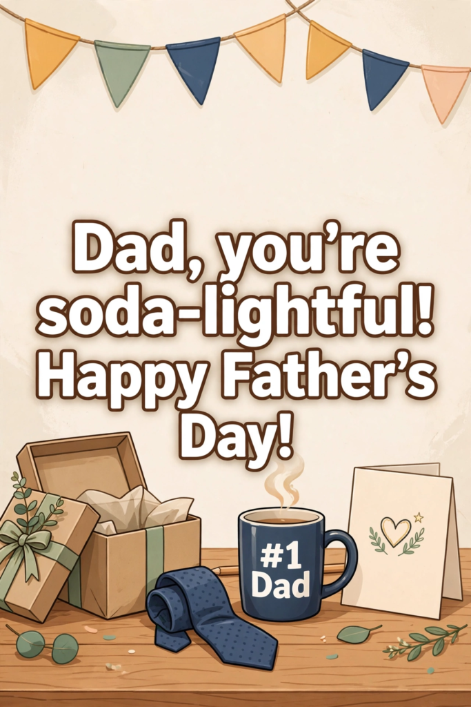 Dad puns for Father's Day.